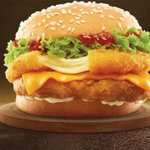 Chicken Cheese Pati Burger